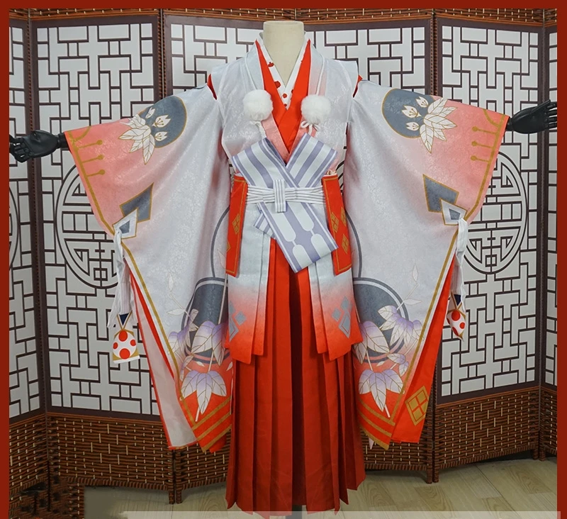 

[STOCK] Anime Onmyoji SSR Guiqietianjian New Skin Kimono Japanes Uniform Cosplay Costume Mem Halloween Free Shipping 2019 New.