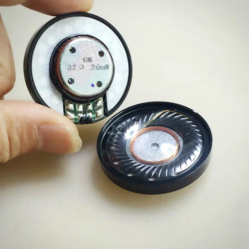 Original Headphone Speaker Unit For QC15 QC25 QC35 QC2 QC3 AE2 OE2 HIFI 40mm Headset Driver Repair Parts 32ohm High Quality 2pcs