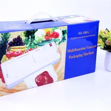 DZ-300A вакуум-закаточная машина стиль таблицы сумка коммерческий маленький размер бытовой вакуумный упаковщик пищевых вакуумных