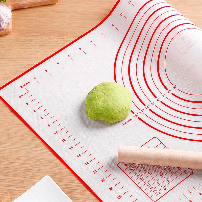 4 размера силиконовый коврик для выпечки приспособления приготовления теста