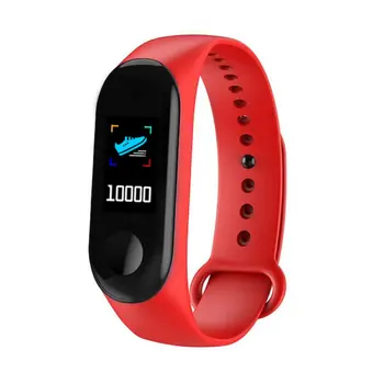 

M3 Smart Fitness Bracelet Band With Measuring Pressure Pulse Meter Sport Activity Tracker Watch Wristband