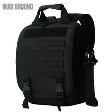 Тактический военный рюкзак, спортивная сумка для отдыха на природе, сумка для альпинизма, 14 дюймов, сумка для ноутбука, многофункциональная сумка на одно плечо