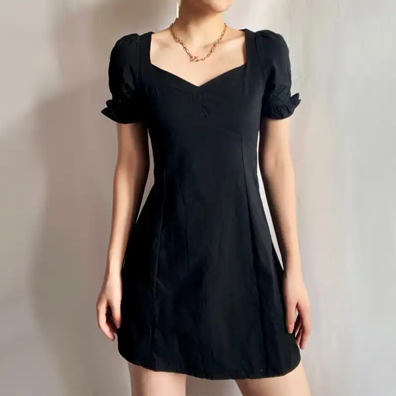 Classic black mini dress Clearance