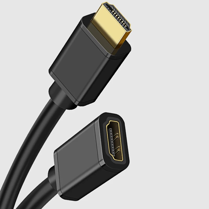 HDMI кабель-удлинитель для мужчин и женщин HDMI 4K Расширенный 3D разъем HDMI сплиттер переключатель Аудио Видео Aux кабель для ТВ адаптер для проектора