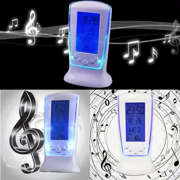 

Temperature Digital Alarm Clock Clock Watch Table Alarm Clock Timekeeping Business Night Lamp LCD Backlight Snooze