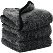 

Car Wash Towel Microfiber Car Cleaning Drying Cloth Hemming Car Care Cloth Detailing Car Wash Towel For Toyota BMW Hyundai Kia