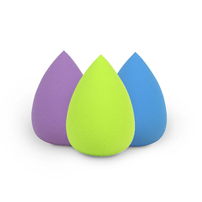 

1pcs Smooth Cosmetic Puff Dry Wet Use Makeup Foundation Sponge Beauty Water-drop Shape maquillaje Face Care Tools Accessories