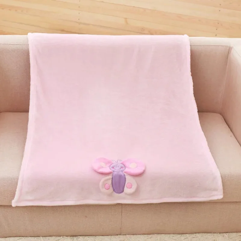 

Overplus Order Newborns Baptism Gift Office Nap Air-conditioned Room Warm Soft Flannel Animal Blanket