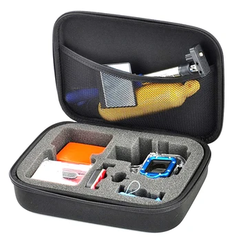 

Durable Black Protective Bag Anti-shock Card Slot EVA Camera Accessories Portable Storage Case Easy Carry For GoPro Hero 5/4/3+