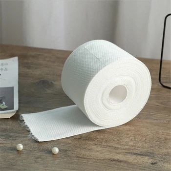 

Disposable Face Towel Non-Woven Facial Tissue Makeup Wipes Cotton Pads Facial Cleansing Roll Paper Tissue