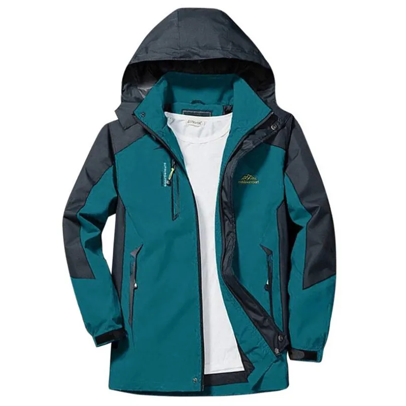 Teal Waterproof Climbing Jacket Jacket Windstopper Waterproof