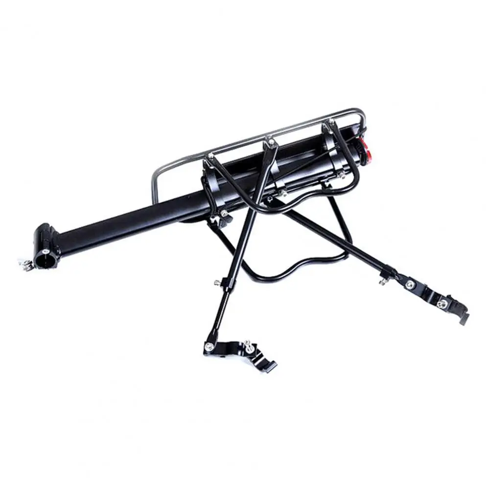 Bike Bracket Portable Bicycle Shelf Lightweight Easy Installment Universal Rear Luggage Rack | Спорт и развлечения