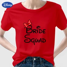 

Urban Bride Squad T Shirt Baby Its Cold Outside Birthday Mickey Mouse T-shirt Bachelorette Party 2022 Trend Woman Disney Fashion