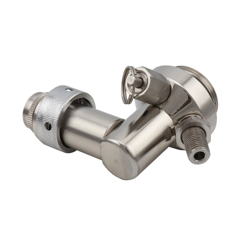 304 Stainless Steel Beer Spear Tap Mini Keg Dispenser for Adjustable Beer Faucet 2L 3.6L 5L Beer Growler (5)