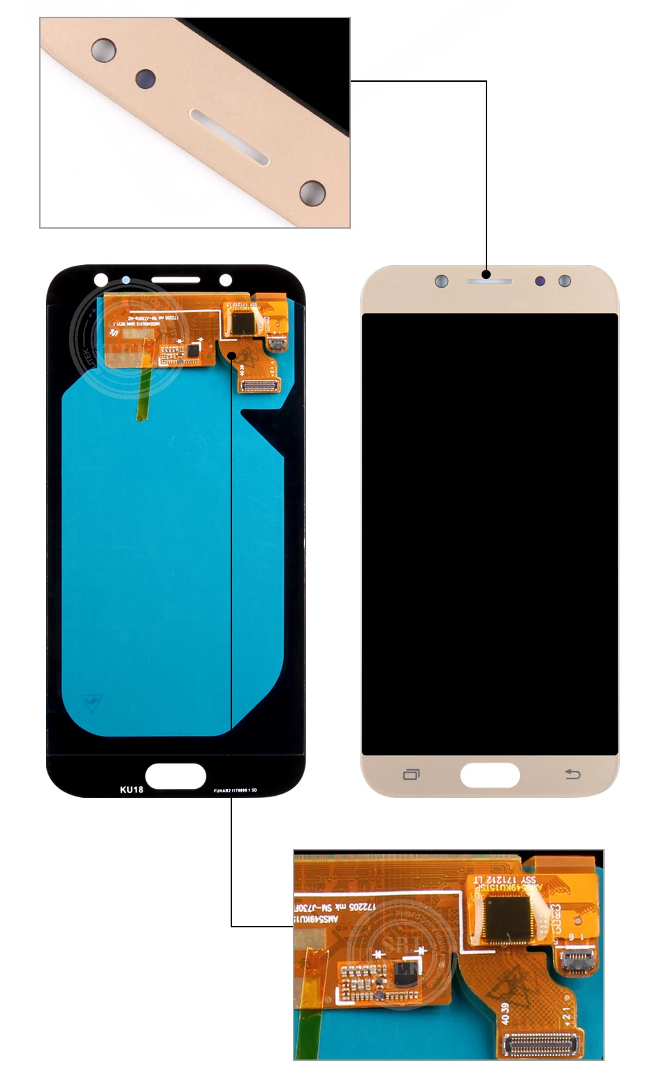 5,5 ''OLED дисплей для SAMSUNG Galaxy J7 Pro J730 lcd для SAMSUNG J7 дисплей сенсорный экран дигитайзер J730F