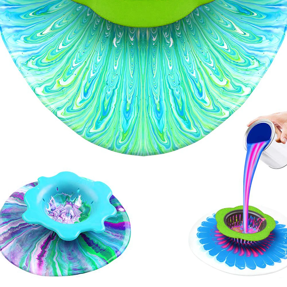 11pcs Pouring Strainers for Acrylic Paint Design