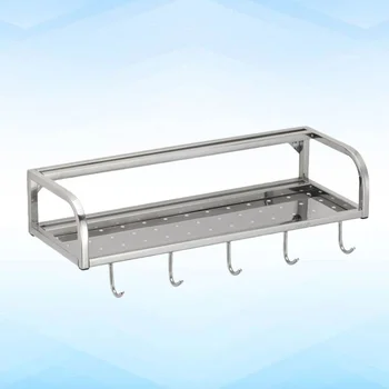 

1 Set Knife Holder Safe Cookware Organizer 5 Hooks Storage Rack Seasoning Shelf