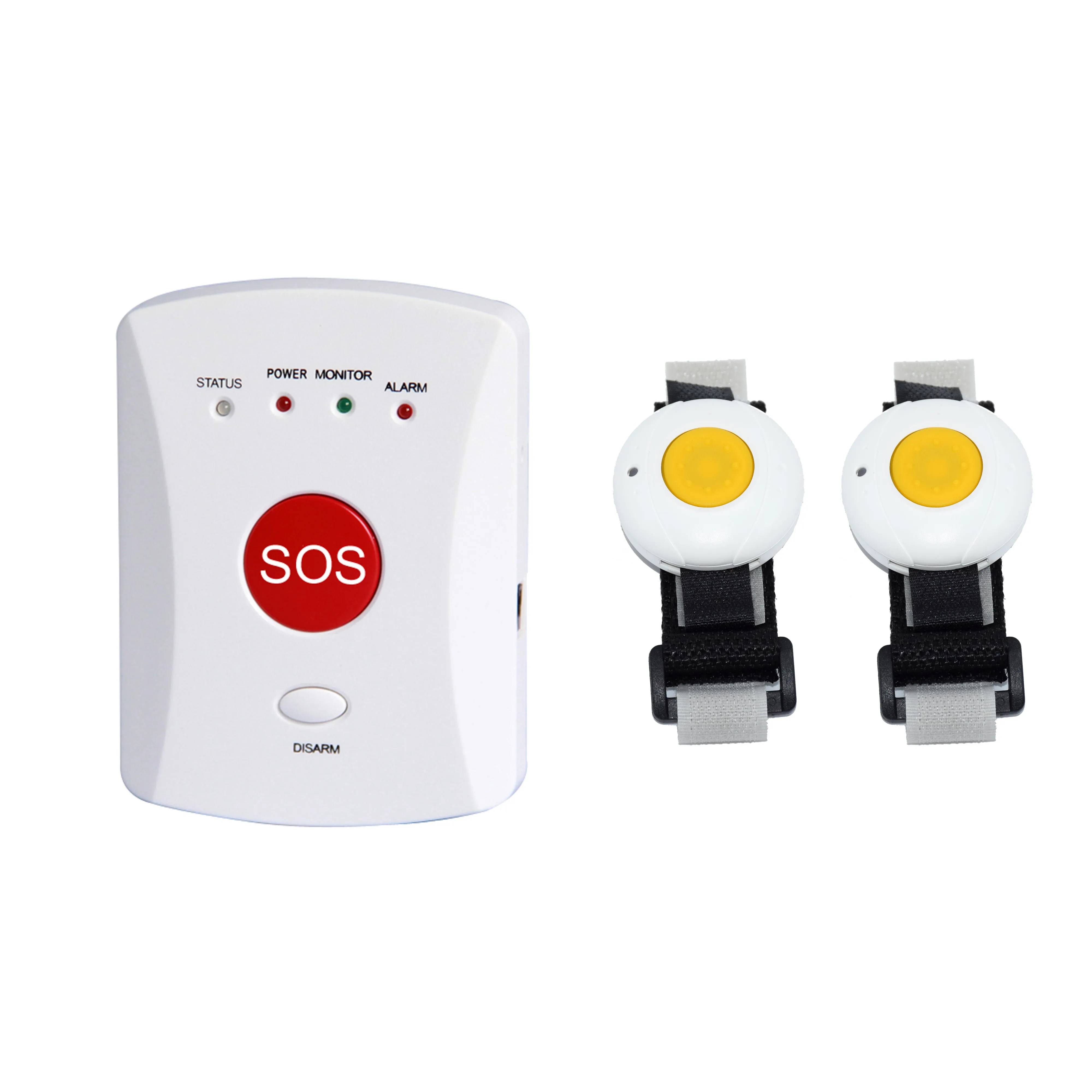 Wholesale Wireless Call Kid Elderly SOS Emergency Call Alarm System Panic Button