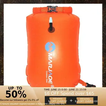 

20LPVC Material Swimming Float Bag Storage Bag Floating Float Inflatable Drift bag Heel Ball Worm Float Bag Rescue Swimming Bag