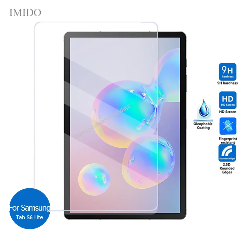 Amazon Com 3 Pack Galaxy Tab S6 Lite Screen Protector Sparin 9h Hardness Tempered Glass Screen Protector For Samsung Galaxy Tab S6 Lite 10 4 Inch With S Pen Compatible Scratch Resistant