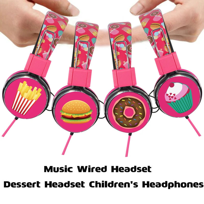 JINSERTA Wired Kids Headphones Foldable Adjustable Earphone With 3 5mm Audio Jack for Smartphone PC Boys Girls Birthday Gift