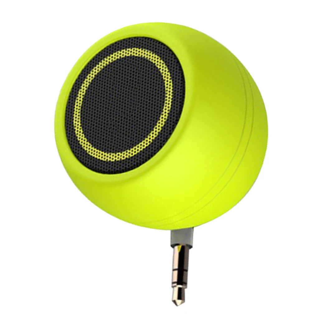 Portable Mini Speaker 3W 3.5mm AUX Jack Music Audio Player for Phone Notebook Tablet Fashion ultra small fuselage