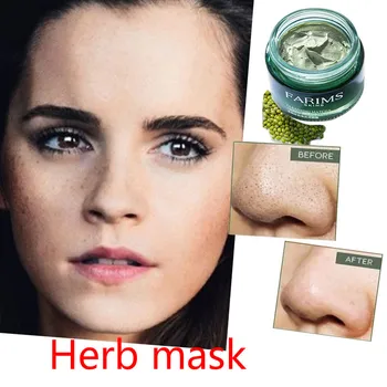 

170g Blackhead Mud Mask Green Tea Deep Cleansing Pore Acne Treatment Blackhead Remove Oil Control Skin Care Whitening Mask TSLM1