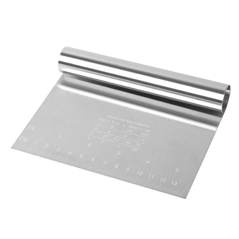 Stainless Steel Dough Scraper & Pastry Cutter 4