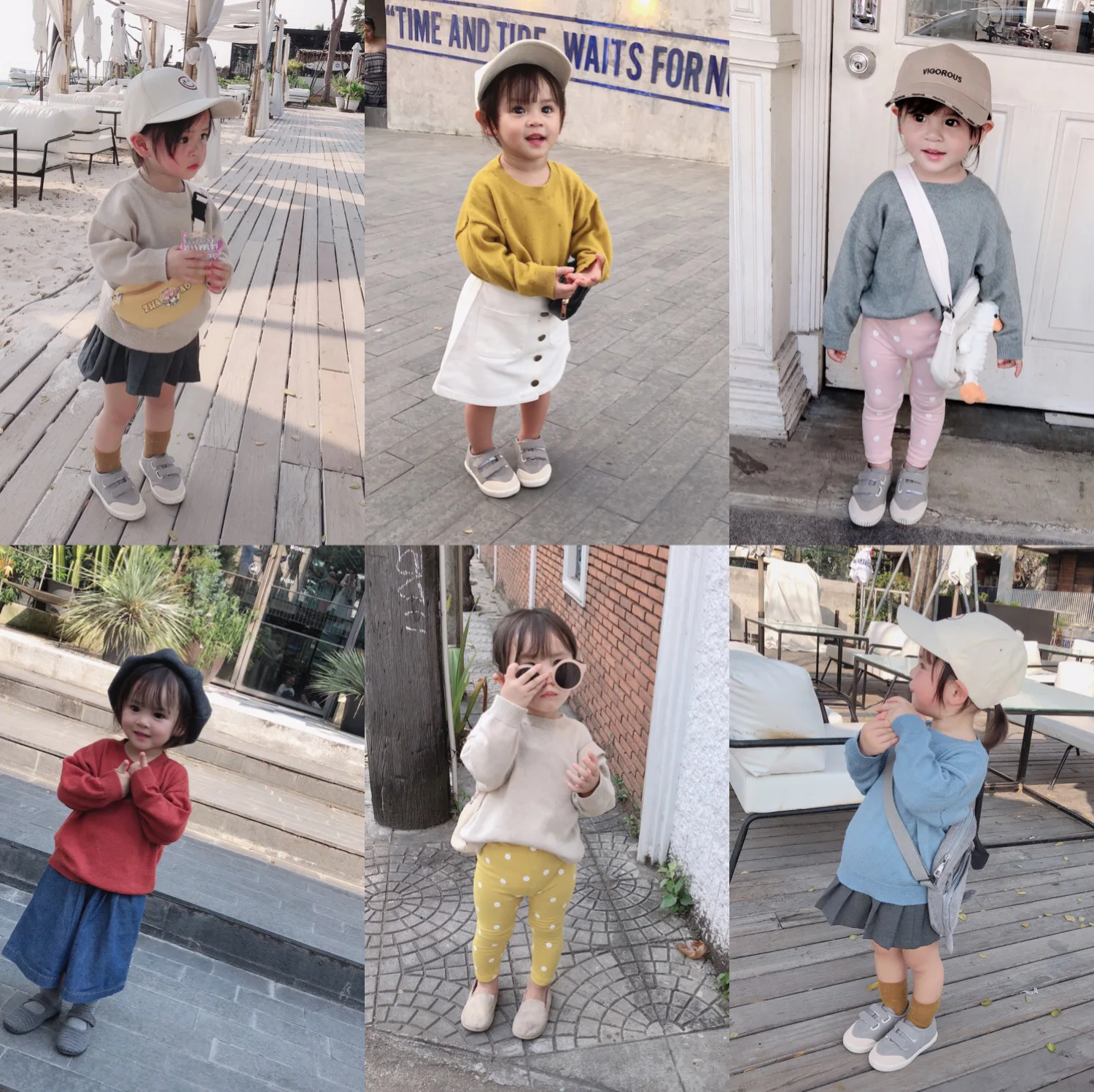 

2019 Autumn New Style Childrenswear Men And Women Child Baby Solid Color Super Soft Sweater Infants Sweater