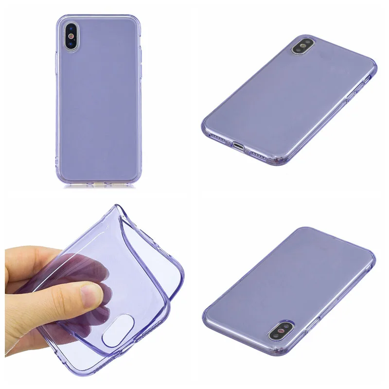 1,5 мм Красочный мягкий чехол из tpu для Iphone 11 Pro Max Iphone XS MAX XR X 8 7 6 Plus прозрачный гелевый силиконовый гибкий 200 шт