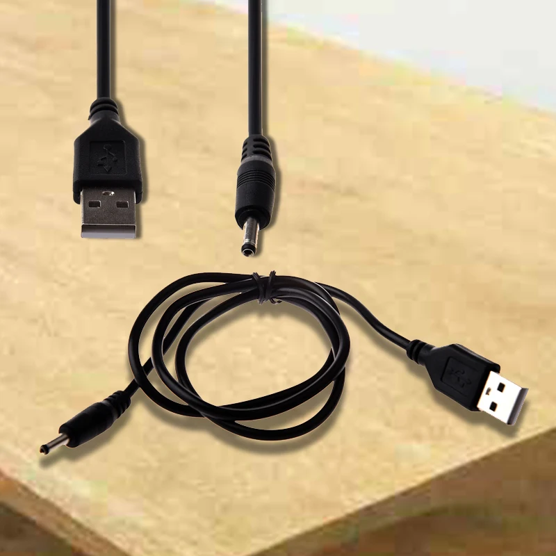 USB до 3,5 мм бочоночного разъема, 5V DC Мощность кабель