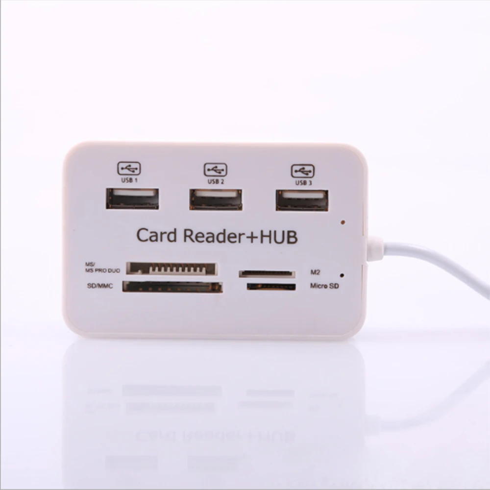 USB 3,0 концентратор USB разветвитель 3 USB несколько SD TF карт ридер для MacBook Air компьютер Ноутбук аксессуары