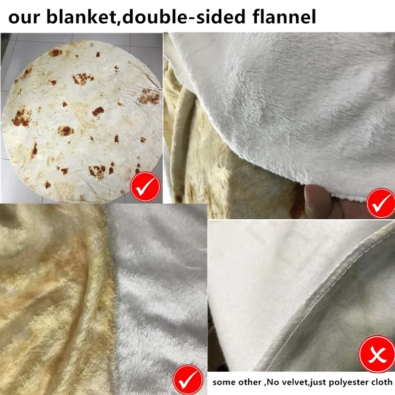 Флисовое одеяло в новом стиле Burrito воздушное покрытие вязаное покрывало простыня