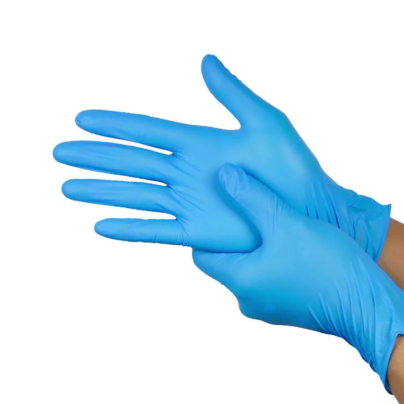 100 шт 3 цвета одноразовые латексные перчатки для мытья посуды/кухни/медицинского/рабочего/садовые перчатки универсальные для левой и правой руки