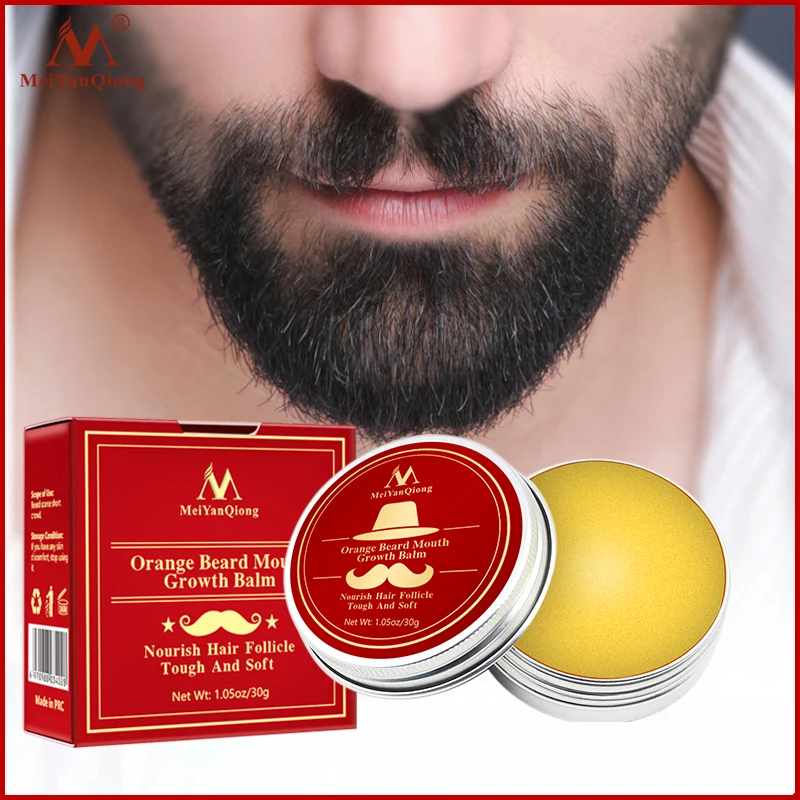 

Natural high-quality right-click beard oil promotes beard growth prevents bifurcation fall off beard cream nourishes thick beard