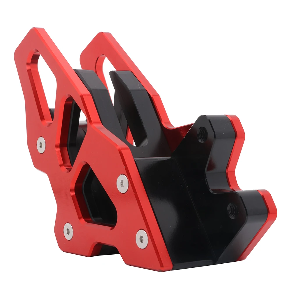 빨간색 플라스틱 오토바이 체인 가이드 가드 스프로킷 가드 보호대, 혼다 CRF150F CRF230F 03-09 12-17 CRF230F 19 CRF250F 19-20