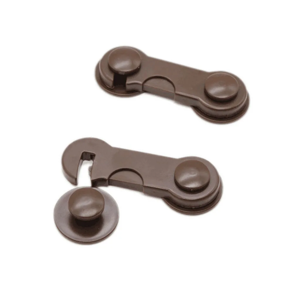 

Plastic Cabinet Lock Child Safety Baby Protection for Children Locking for Refrigerators Kids Security Drawer Latches J75