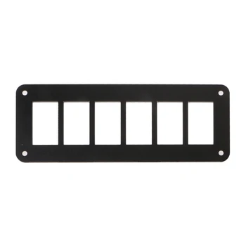 

Aluminum Rocker Switch Panel 2/3/4/6 Way Housing Holder For Car Boat Auto Parts