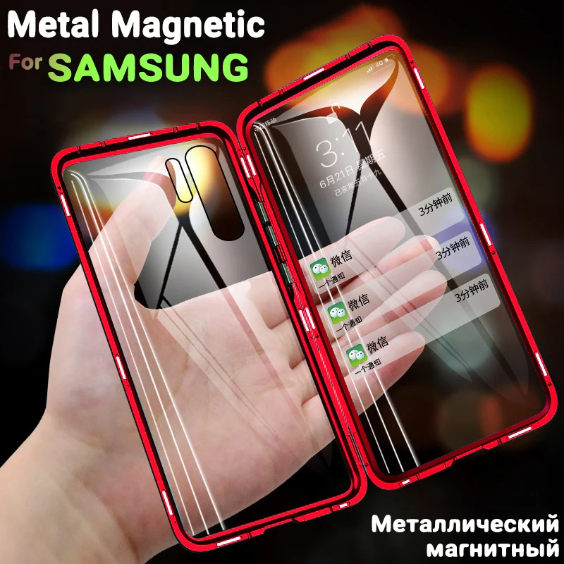 360 полноэкранная плёнка кейс чехол на телефон магните для самсунг Samsung Galaxy A50 A70