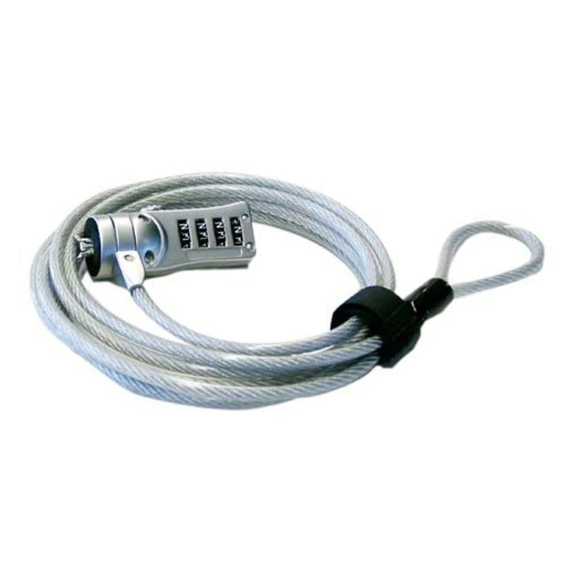 

Silver 1.2 m 4 Laptop security lock for laptop