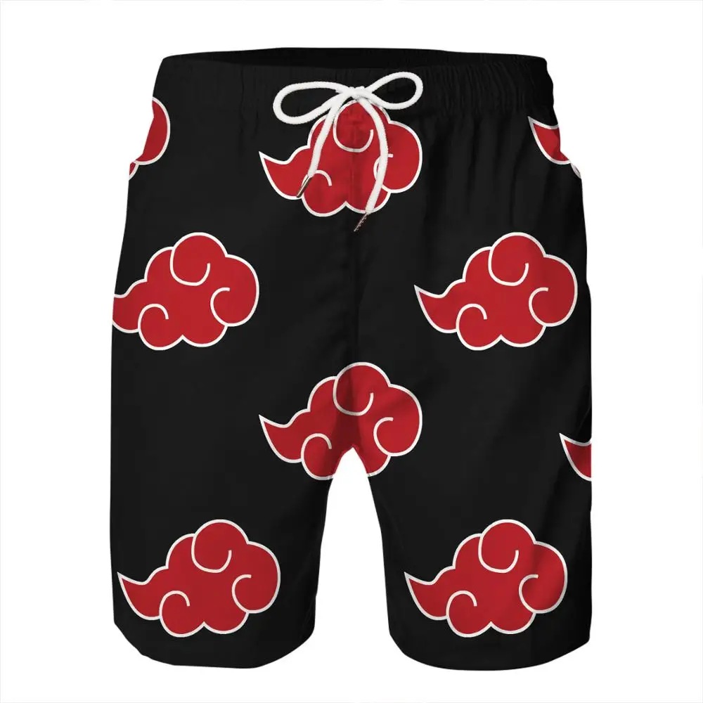 

Swimwear Swimming Shorts for Men Swimming Trunks Plus Size Naruto Printed Quick Dry Swimsuit Man Beachwear Surfing Shorts Board