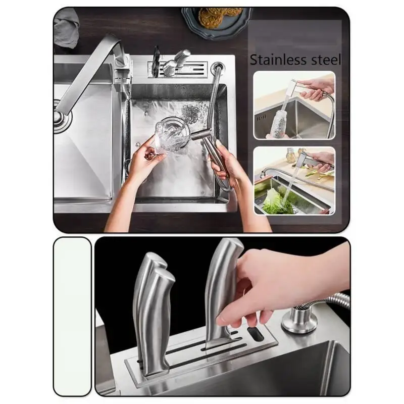 De Acero Inoxidable Tarjas Para Cocina Lavandino портативная нержавеющая сталь Куба Lavabo Fregadero Pia Cozinha кухонная раковина