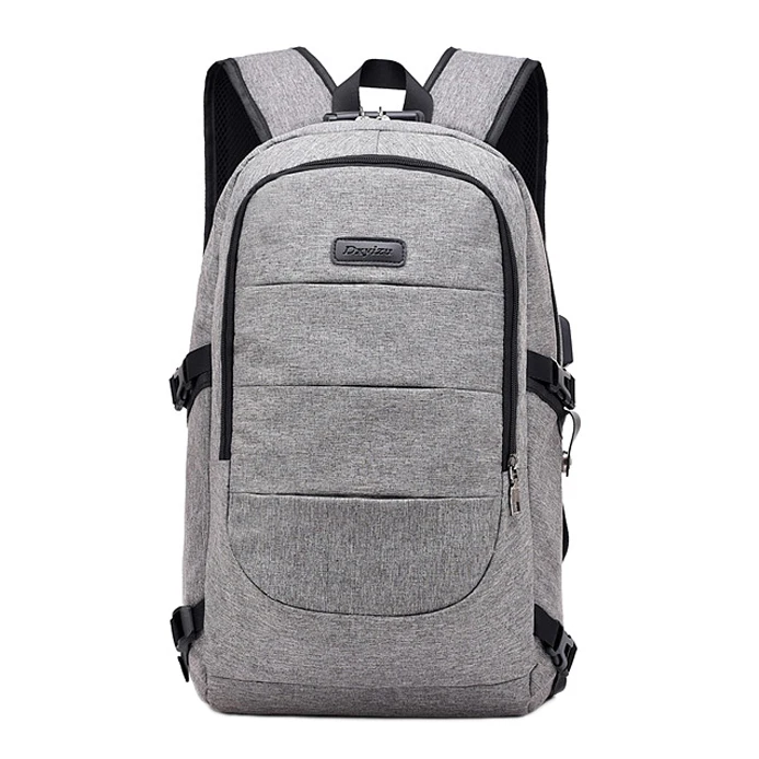 Laptop Backpack Anti-Theft Multifunctional Casual Waterproof Laptop Backpacks Usb Charge Travel Bags With Security Lock