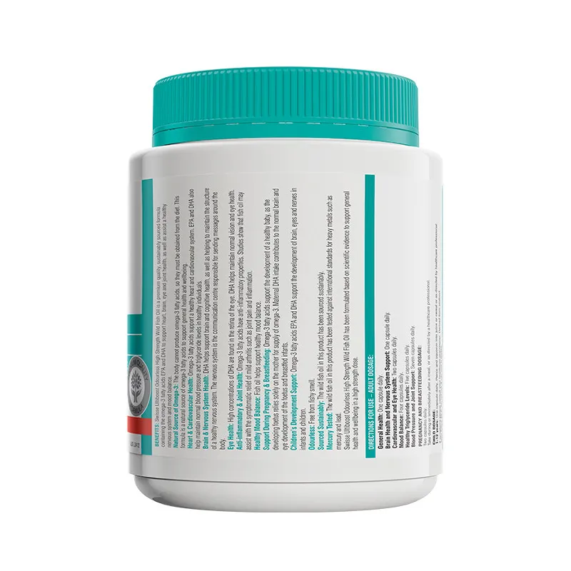 Swisse Ultiboost Odourless High Strength Wild Fish Oil Odourless 1500mg 400 Caps (5)