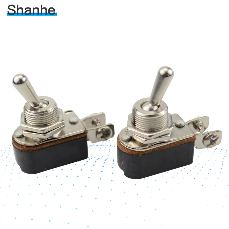

1pcs Guitar effect toggle switch guitar switch 6A 30VDC / 6A125V / 3A250V