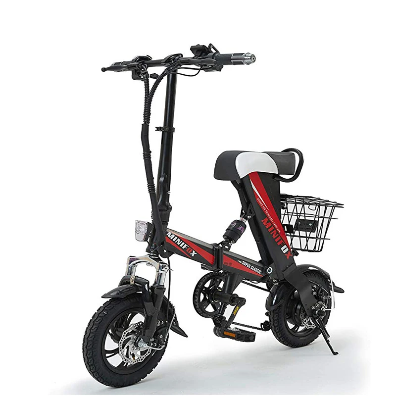 Smart Folding Electric Bike adult Mini Electric Bicycle 12inch 36V 8AH 250W Motor With Double Disc Brakes 25km/h sctooer Smart Folding Electric Bike adult Mini Electric Bicycle 12inch 36V 8AH 250W Motor With Double Disc Brakes 25km/h sctooer