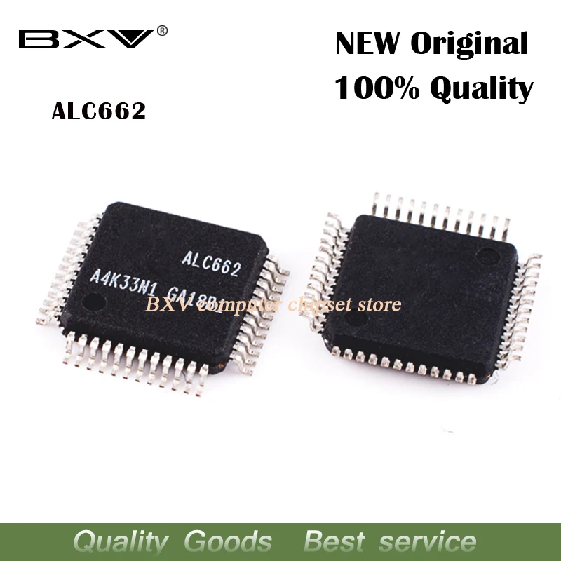 5 шт./лот ALC662 ALC662-GR QFP48 чип звуковой карты новый оригинальный для ноутбука