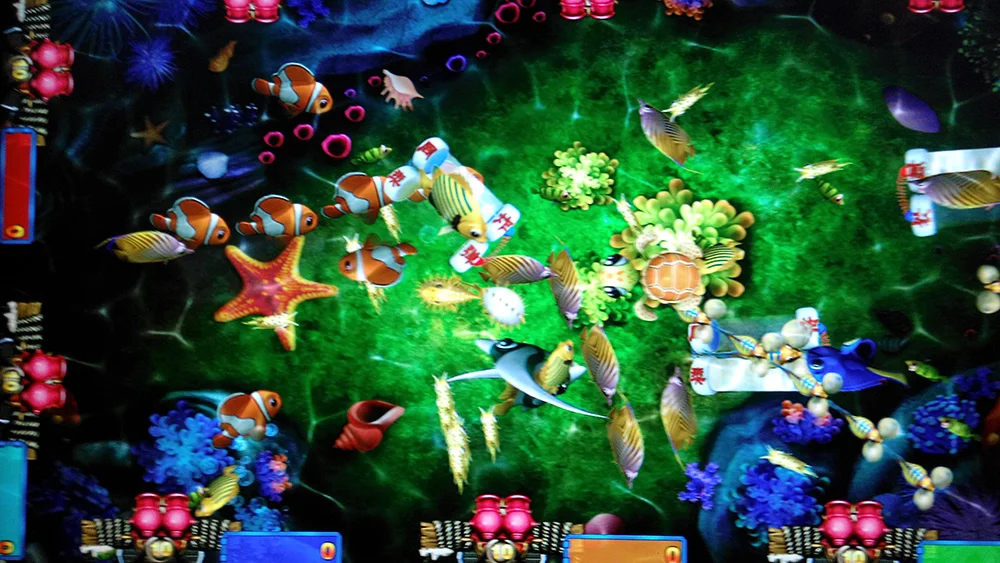 Arcade Shooting Game Machine Host Accessories for 6-10 Players Description Image.This Product Can Be Found With The Tag Names Board Game, Fish hunter game machine, Sports Entertainment