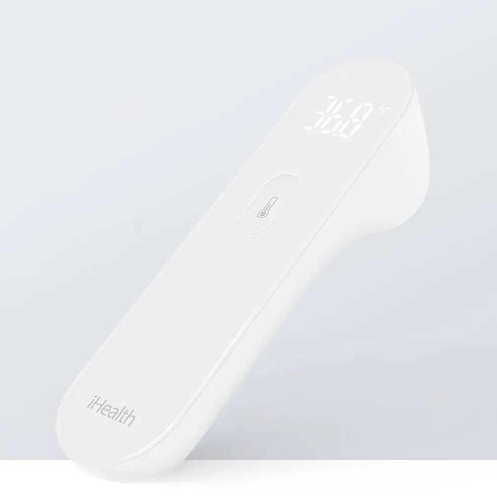 Original Xiaomi Mijia iHealth Thermometer LED Non Contact Digital Infrared Forehead Body Thermometer for Baby Kids Adults Elders