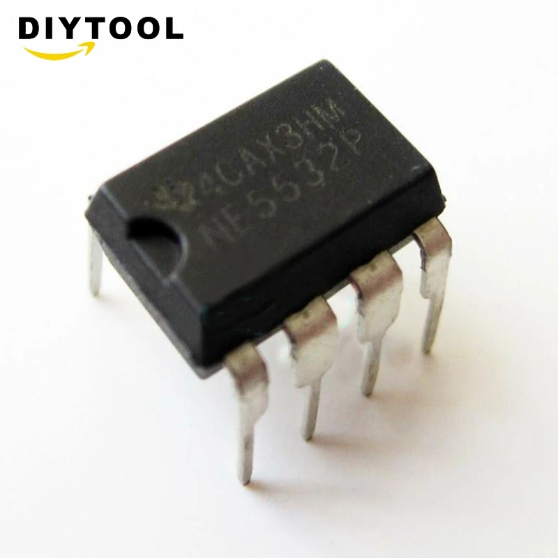 

50pcs NE5532P NE5532 Dual Low Noise Op-Amp TI IC DIP-8
